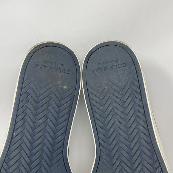 Cole Haan Nantucket 2.0 Mens 11 M Blue Leather Casual Lace Up Classic Sneakers - Picture 15 of 16